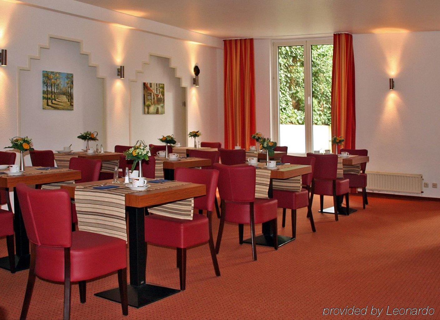 Cityclass Hotel Atrium Budget Leverkusen Restoran fotoğraf